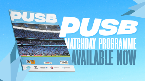 PUSB: Get your programme for Wednesday's game against Hull City